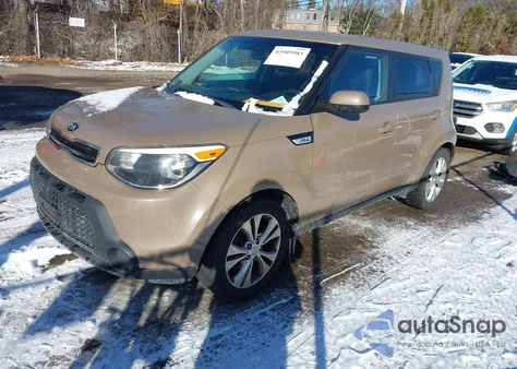 2015 Kia Soul + from USA, damaged, VIN KNDJP3A53F7199833